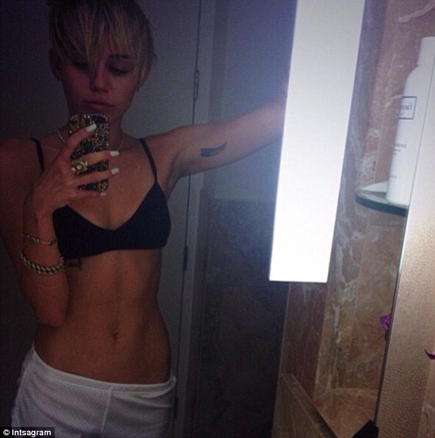 Miley Cyrus Hot Selfie