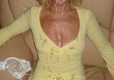 Milf Cum On Clothes