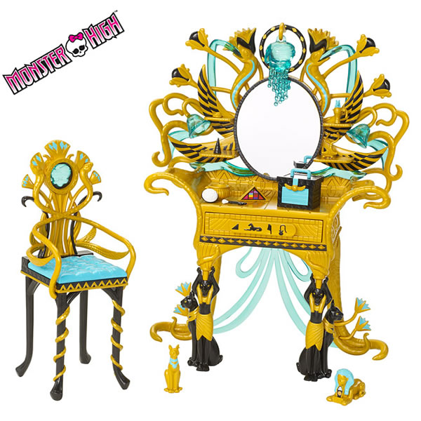 Monster High Cleo De Nile Vanity Set