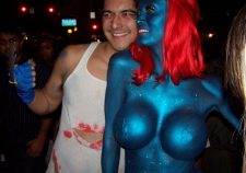 Mystique Big Tits Cosplay
