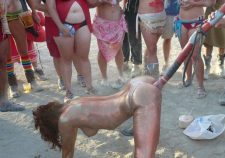 Naked Burning Man Nude