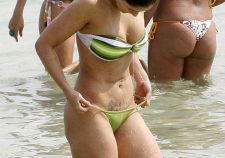 Nana Gouveia Bikini Showing Off Her Body
