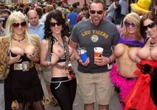 New Orleans Mardi Gras Bourbon Street Nude