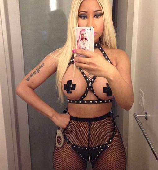 Nicki Minaj Instagram Halloween Costume