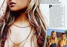 Nicole Richie Magazine Topless