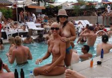 Nude At The Pool Swimming Las Vegas