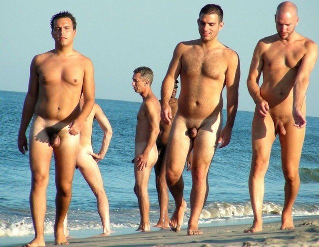 Nude Beach Men