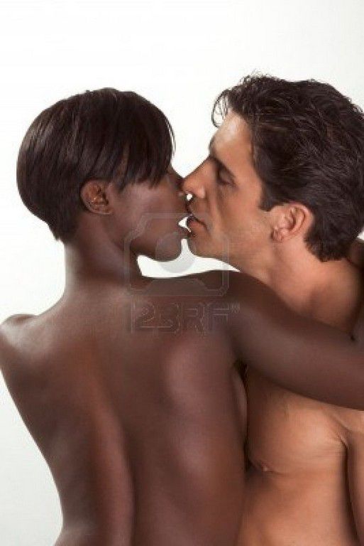 Nude and black man white woman-nude photos