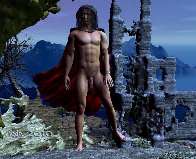 Nude Fantasy Art Men