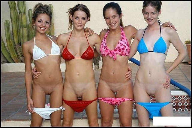 Group girls nude Outdoor Nudity