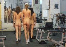 Nude Gym Class