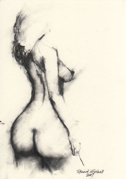 Nude Woman Figure Drawing