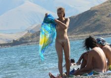 Nudist Youth On The Beach Spied By Voyeur Cams