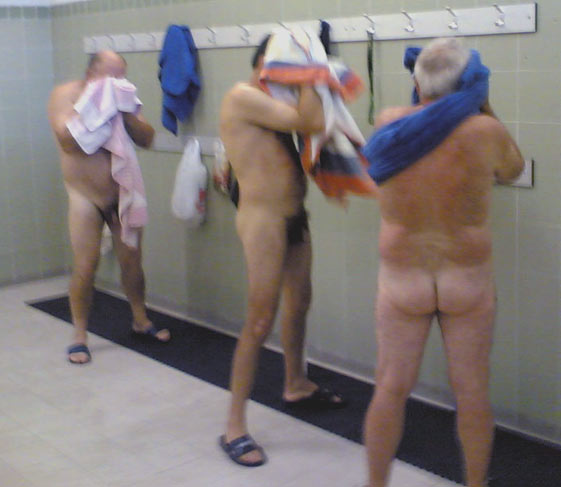 Old Men Locker Room