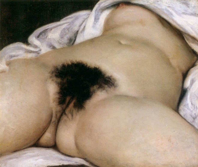 Origin Of The World By Gustave Courbet