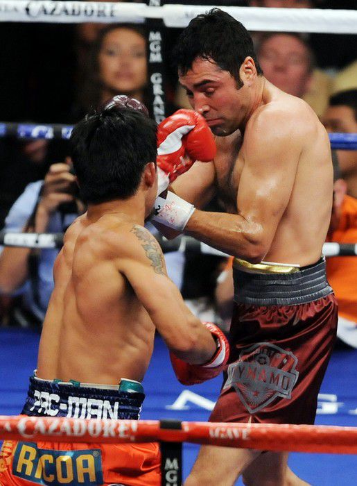 Oscar De La Hoya Vs Manny Pacquiao