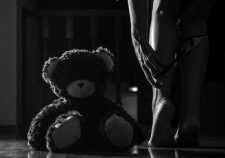 Panties Teasing Sexy Bear Girl Legs