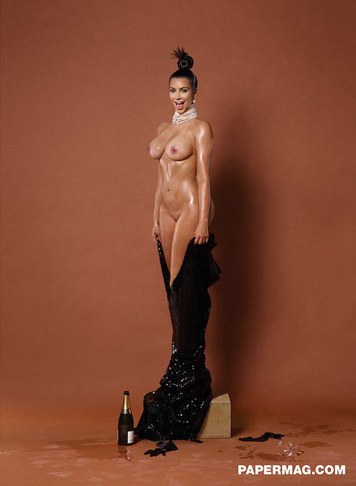 Paper Magazine Kim Kardashian Nude