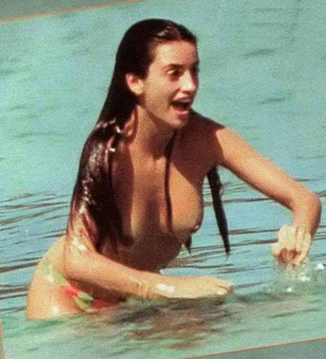 Penelope Cruz Bikini Topless