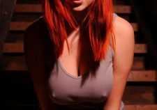 Perky Tits With Short Red Hair