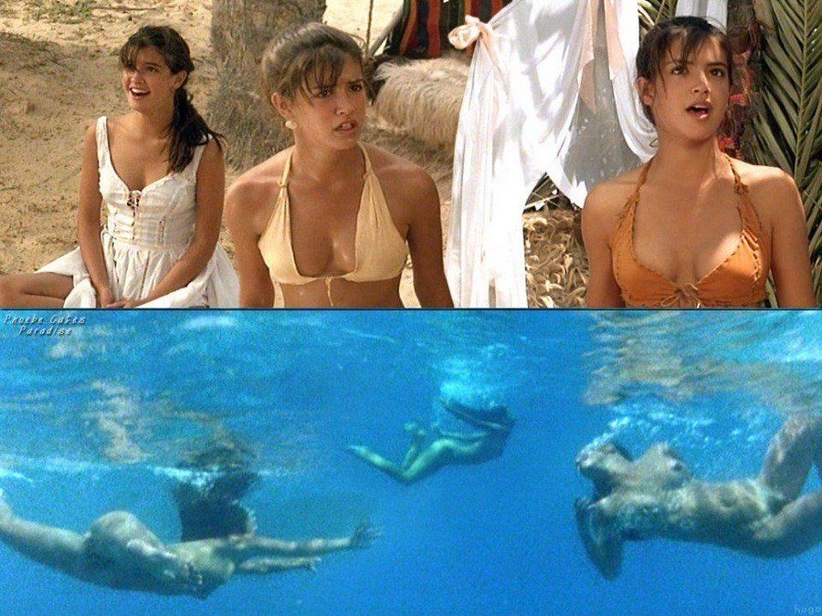 Phoebe Cates Swimming Nude