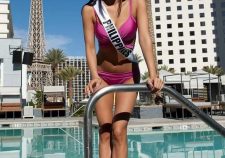 Pia Alonzo Wurtzbach In Pink Hot Bikini Sexy Pics