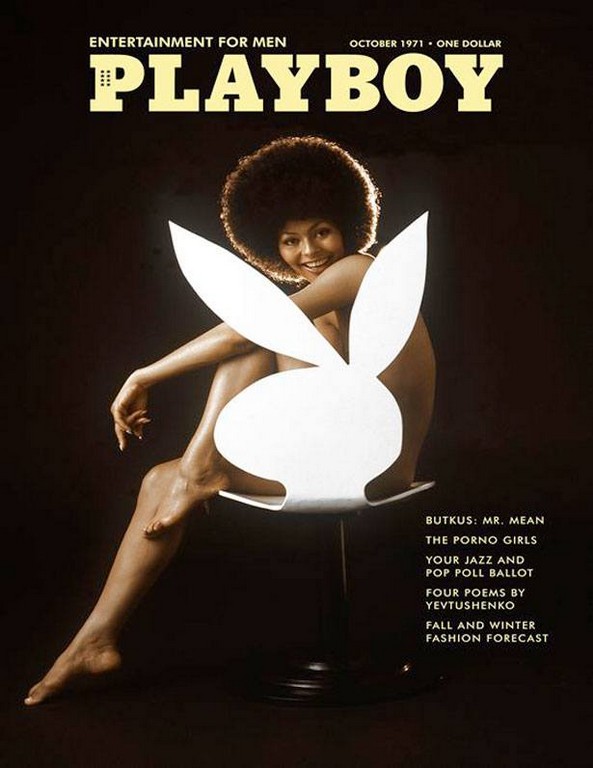 Playboy Magazine Cover October 1971