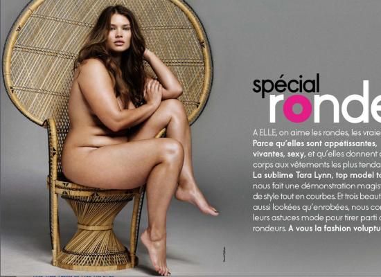 Plus Size Model Tara Lynn Elle