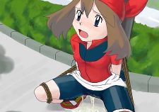 Pokemon May Peeing Hentai