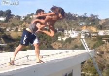 Porn Star Thrown Off Roof