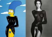 Portrait Of Marge Simpson Nude