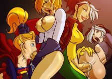 Power Girl Supergirl Lesbian Hentai