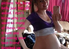 Pregnant Teen Friend Captions