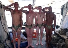 Prince Harry Naked Salute
