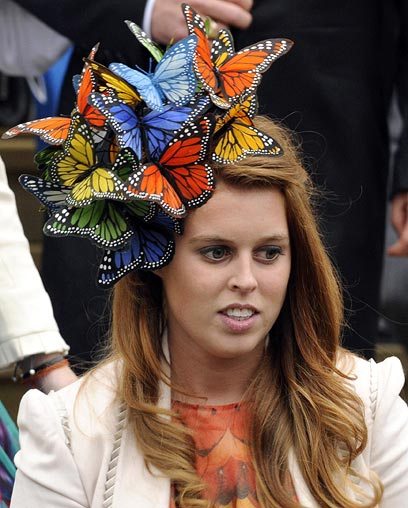 Princess Beatrice Butterfly Hat