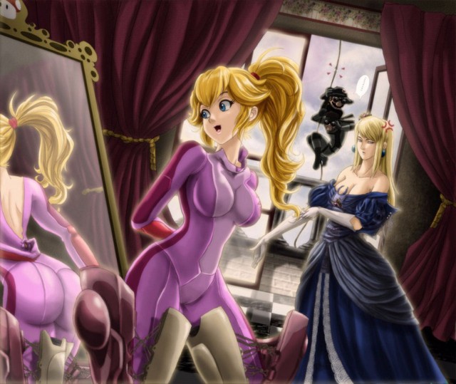 Princess Peach And Samus Aran Hot