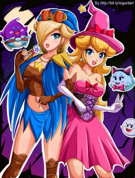 Princess Peach Daisy Rosalina