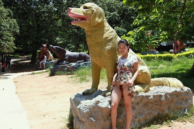 Pussy Flashing At Amusement Park