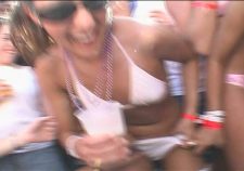 Pussy Slip Stripped Mardi Gras