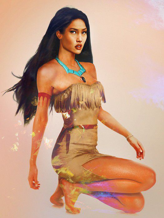 Real Life Disney Character Pocahontas