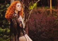 Redhead Showing Sexy Round Ass