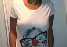 Rihanna Nipple Shirt