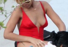 Rihanna See Through Tits