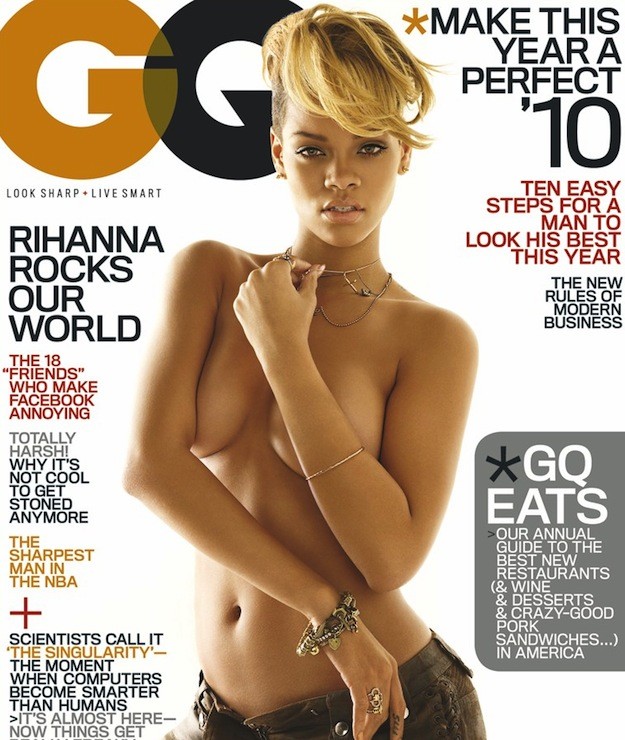 Rihanna Topless Magazine Cover