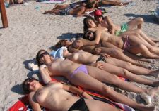 Romanian Topless Beach Girls