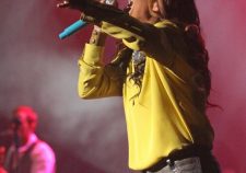 Sara Evans Leather Pants