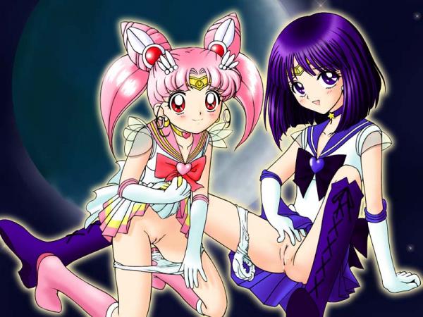 Saturn And Sailor Mini Moon Hentai