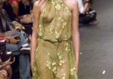 See Through Fashion Runway Models