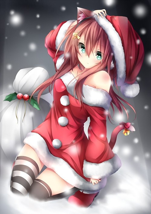 Sexy Anime Merry Christmas