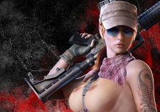 Sexy Fantasy Girls With Guns